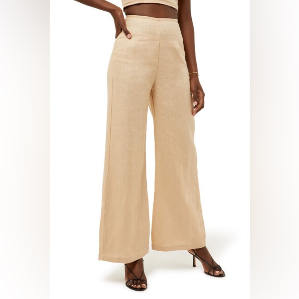 FAITHFULL THE BRAND Ottavio Pant in Wheat AU 6/US 2/XS